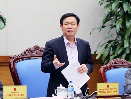 Phó Thủ tướng Chính phủ Vương Đình Huệ làm việc với Ban chỉ đạo điều hành giá  - ảnh 1